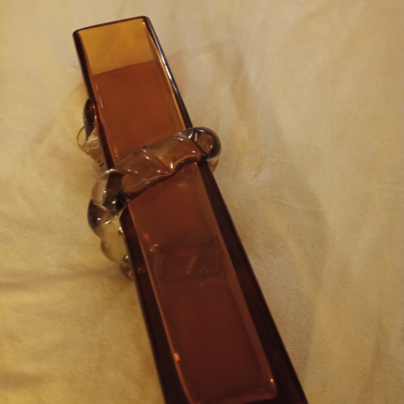 Vintage glass vase - Picture 7 of 11